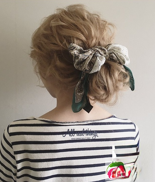 职场,时尚,低马尾,编发,扎发