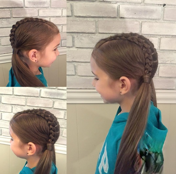 六一儿童节,编发,扎发,盘发