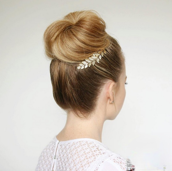 今年流行丸子头