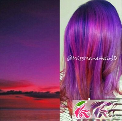 欧美染发新趋势【夕阳染发】吸睛百分百!