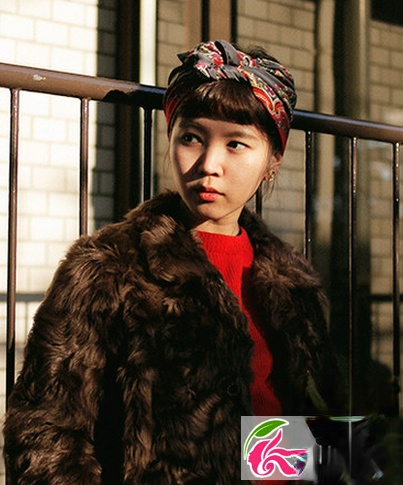 复古文艺发型设计