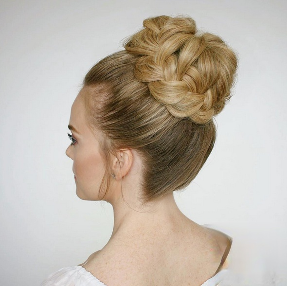 今年流行丸子头