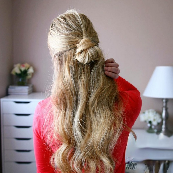 今年流行丸子头