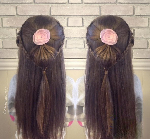 六一儿童节,编发,扎发,盘发