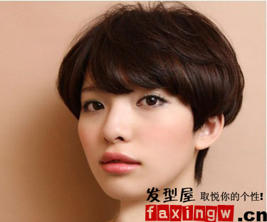 【图】2015最火日系蘑菇头短发造型_短发发型_发藏网