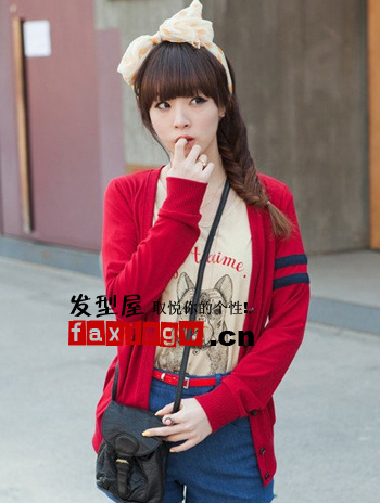 粉嫩少女最宠可爱韩式发型