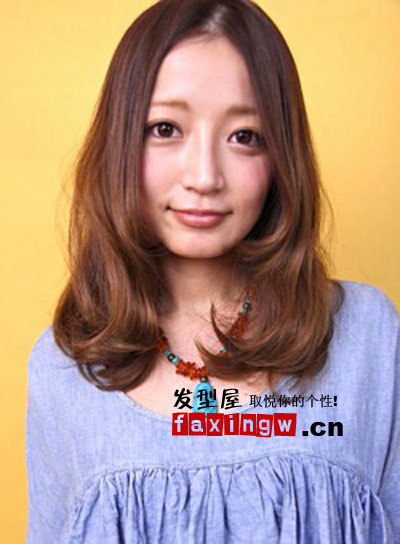 秋日剪动奇迹 方脸适合的长发发型