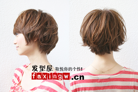 最新圆脸短发发型 冬季圆脸轻易修饰