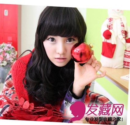 最新韩式女生发型 提升人气缘卷发