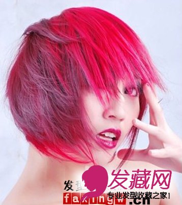 沙宣女生发型张扬时代个性