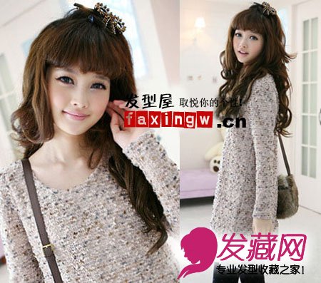 冬季发型搭配秘籍 甜美温暖过冬季