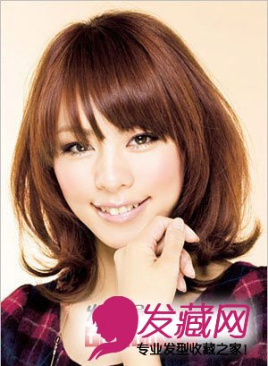 甜蜜女孩清新中发 UP好感度