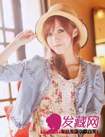 清纯感小女生发型 夏日轻松装嫩