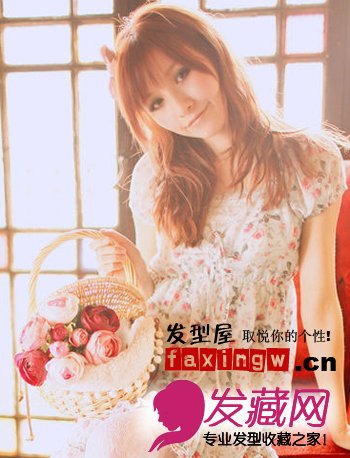 清纯感小女生发型 夏日轻松装嫩