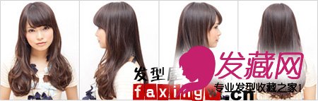 五款超气质女生长发 适合女大学生