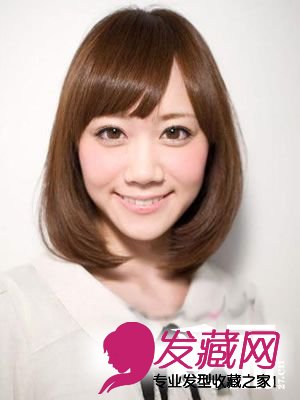 2012最热减龄发型设计大推荐 顺直中长发