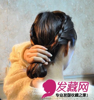 【图】长发的扎法-韩式发型扎法之简单双发辫