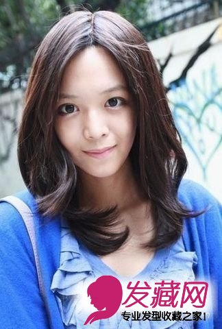 12款韩式纯美发型 火速塑造小脸美女(2)