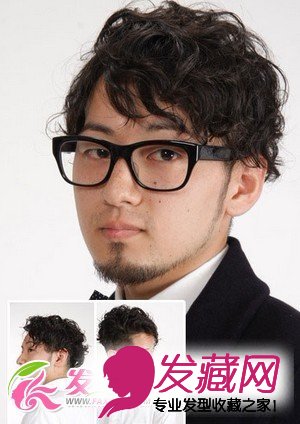 摩登男士烫发