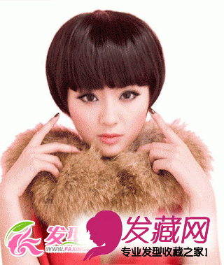 染色短发发型