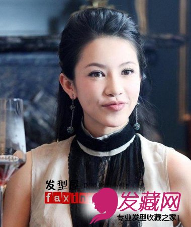 潘霜霜优雅气质女人味发型图片