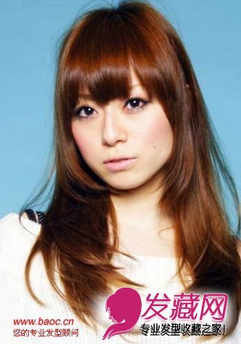 层次动感长直发