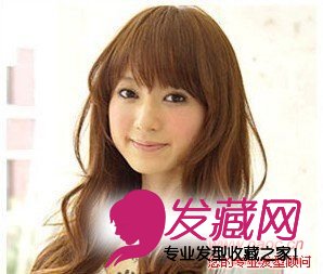 圆脸适合的发型图片