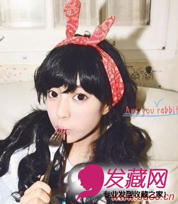 初春女生刘海发型,小女生适合的发型