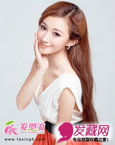 女生直发发型 展现柔美情怀
