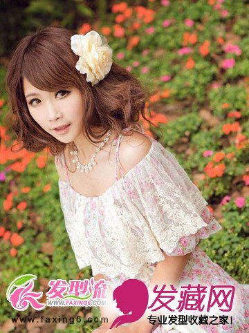 女生烫发 流行的时尚烫发