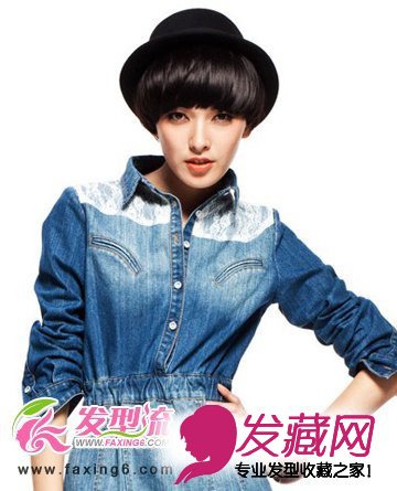 个性气质短发女生发型图片