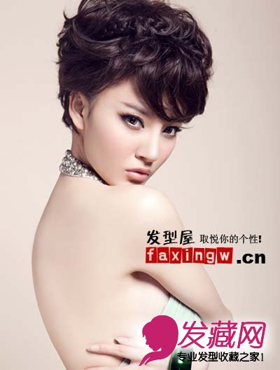 刘雨欣长卷发VS短卷发 哪个更具有魅力