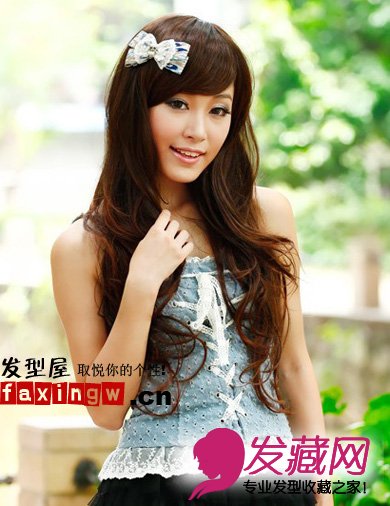 二月选甜美感长卷发 陪你度过浪漫情人节