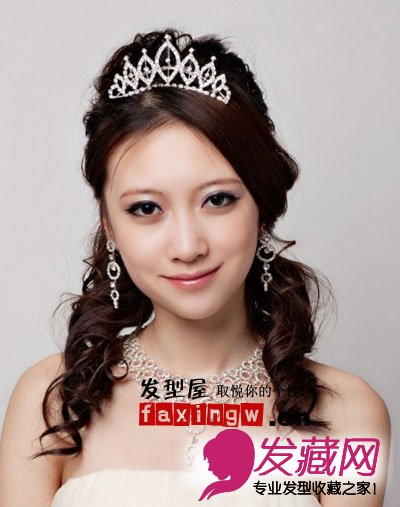 最新韩式新娘发型 轻松做皇冠公主