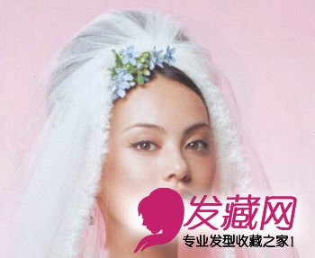 2011最新新娘发型设计 唯美异域风情