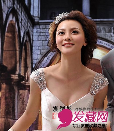 韩式新娘发型 晚装优雅出席