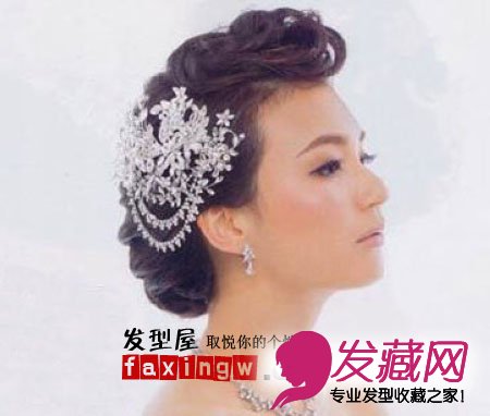 韩式唯美新娘发型 秋季结婚水心之选
