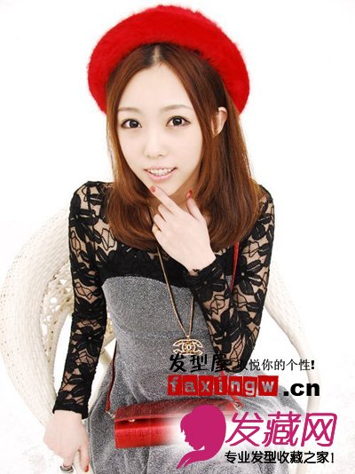 看甜心美妞恩雅发型服装妙搭术