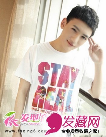 2012潮流男生短发发型