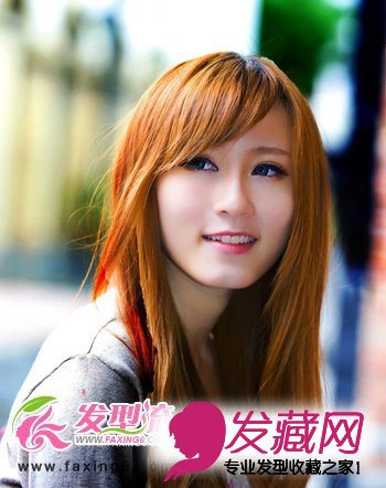 2012初夏清新简约斜刘海发型秀