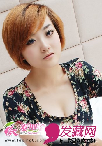 2012初夏清新简约斜刘海发型秀