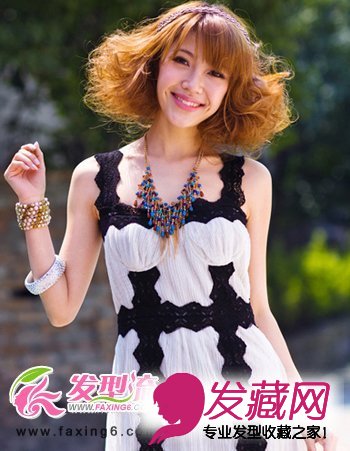 气质美女烫发发型大集结