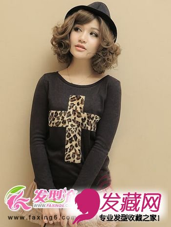 潮流烫发发型 变身魅力女王