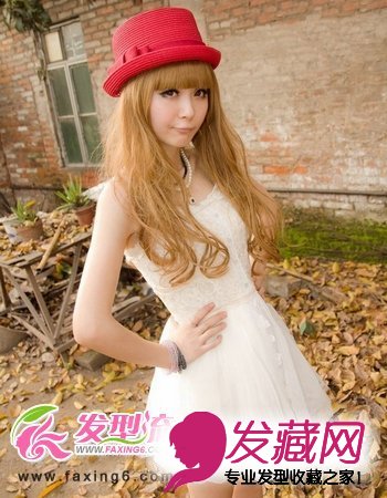 少女烫发发型 展现萝莉梦幻美丽