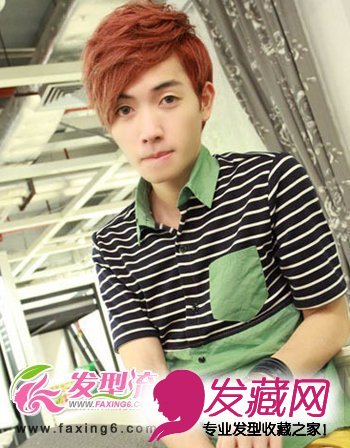 型男纹理烫发型秒杀宅女