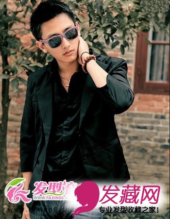 精致男生短发发型 型男展现