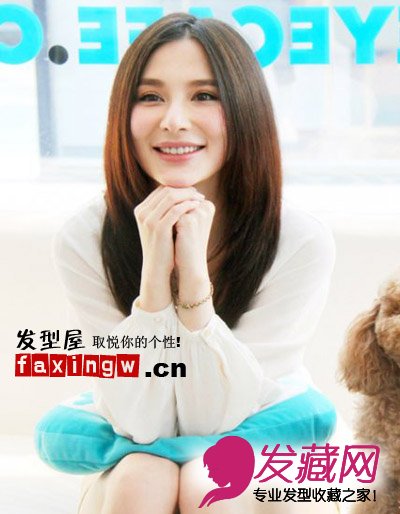 熊乃瑾杂志封面 最新唯美直发梨花头图片