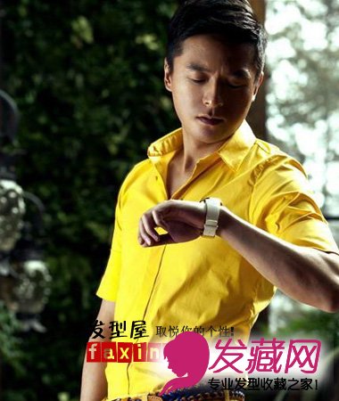 朱雨辰领衔演绎成熟男士商务发型