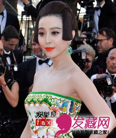 戛纳电影节出席女明星发型斗艳