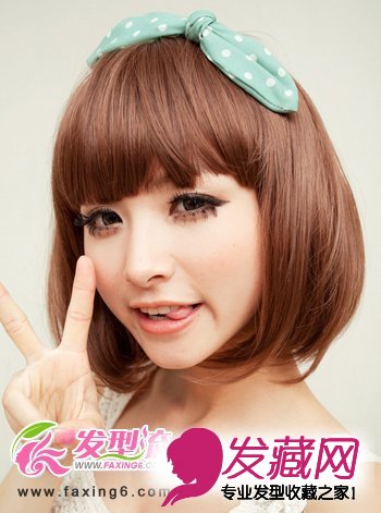 夏季清爽短发发型 时尚必备